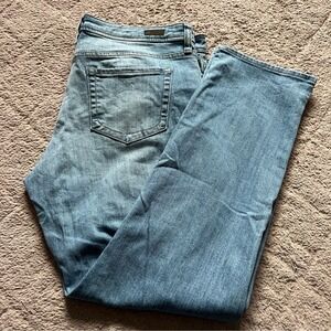 Kut from the Kloth Adele Slouchy Boyfriend Distressed Jeans Women's Size‎ 12